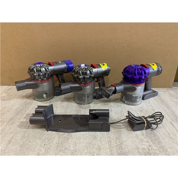 Lot Of 3 Dyson Vacuums