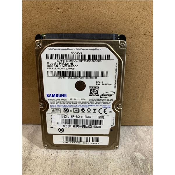 Samsung Spinpoint M7 Series 320GB 2.5in Internal SATA Notebook Hard Drive