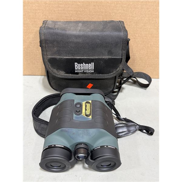 Pair of Bushnell Night Vision Binoculars w/ Case