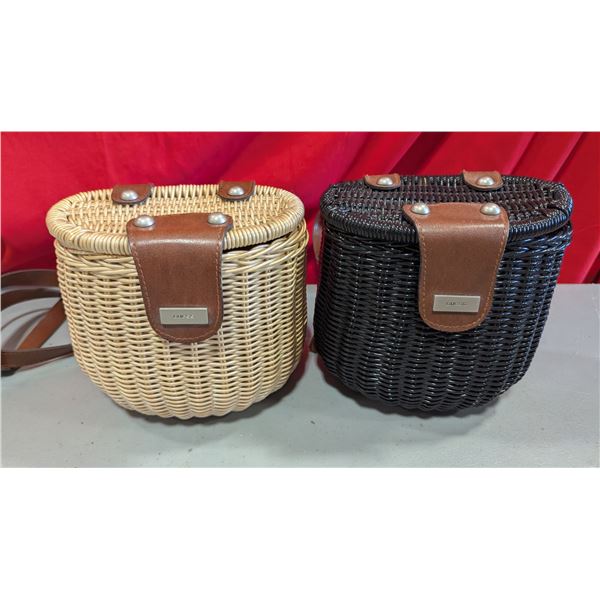 2 Guess Wicker Purses