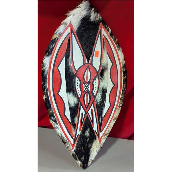 Handmade Fur & Hide Shield