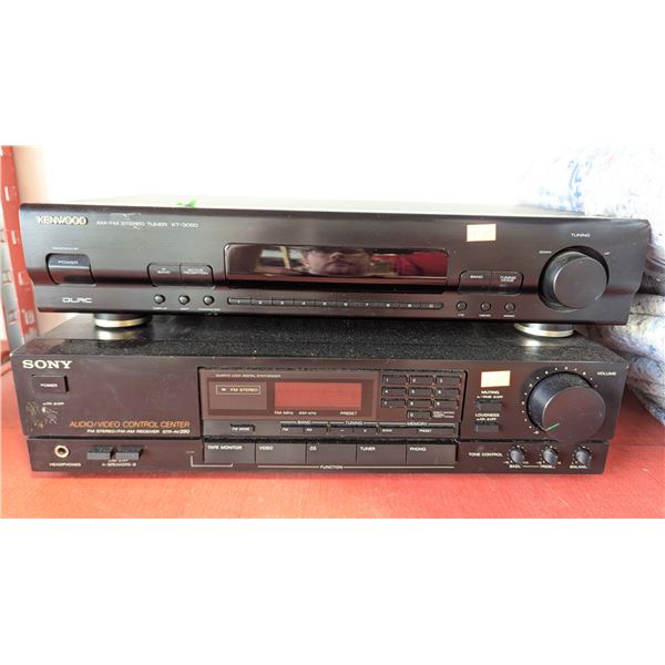 Sony Receiver & Kenwood Tuner