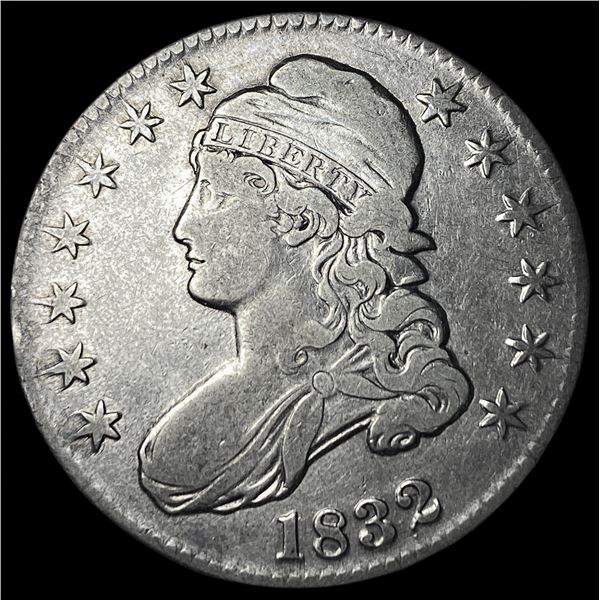 1832 Capped Bust Half Dollar LIGHTLY  CIRCULATED