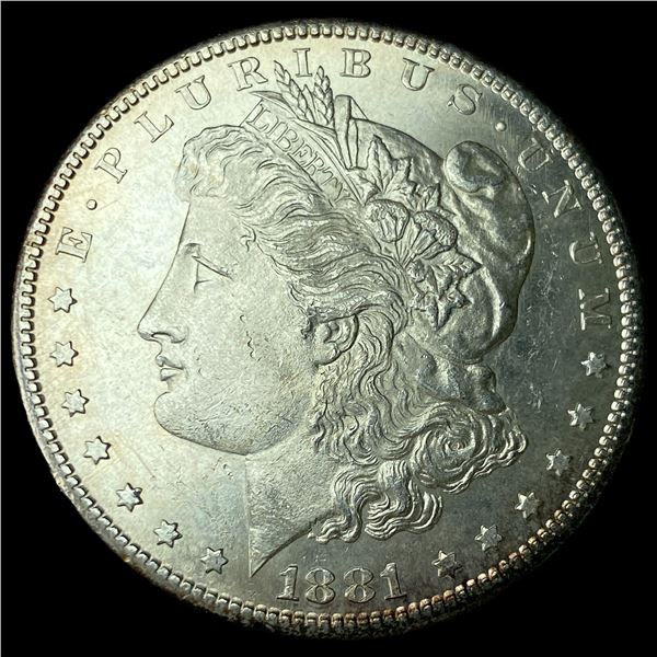 1881-S Silver Morgan Dollar CHOICE BU