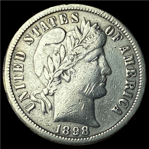 1898-O Silver Barber Dime CLOSELY  UNCIRCULATED