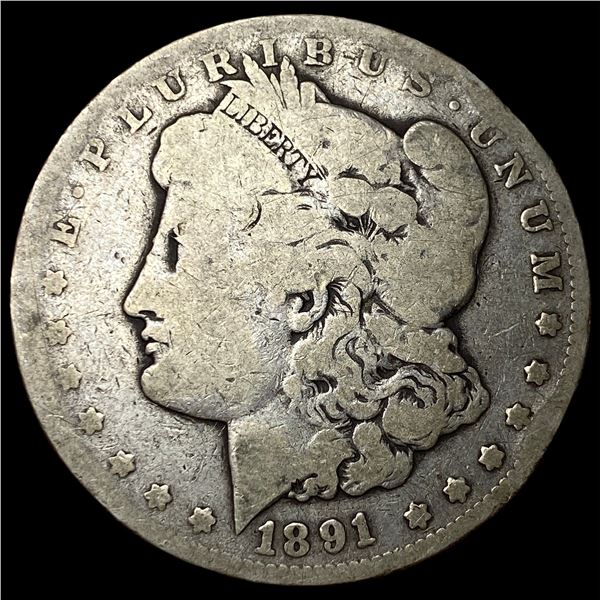 1891-CC Silver Morgan Dollar NICELY  CIRCULATED