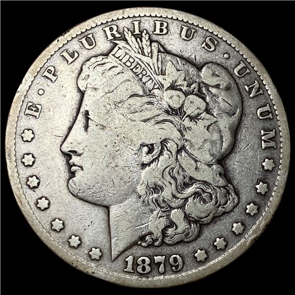 1879-CC Silver Morgan Dollar NEARLY  UNCIRCULATED