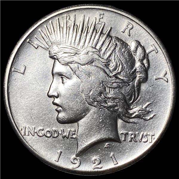 1921 Silver Peace Dollar CHOICE AU