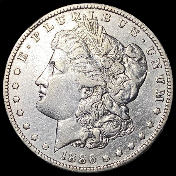 1886-O Silver Morgan Dollar CLOSELY  UNCIRCULATED