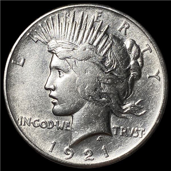 1921 Silver Peace Dollar CHOICE AU