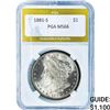 Image 1 : 1881-S Morgan Silver Dollar PGA MS66