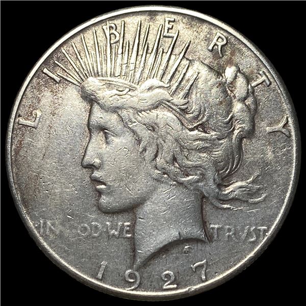 1927-S Silver Peace Dollar NEARLY  UNCIRCULATED