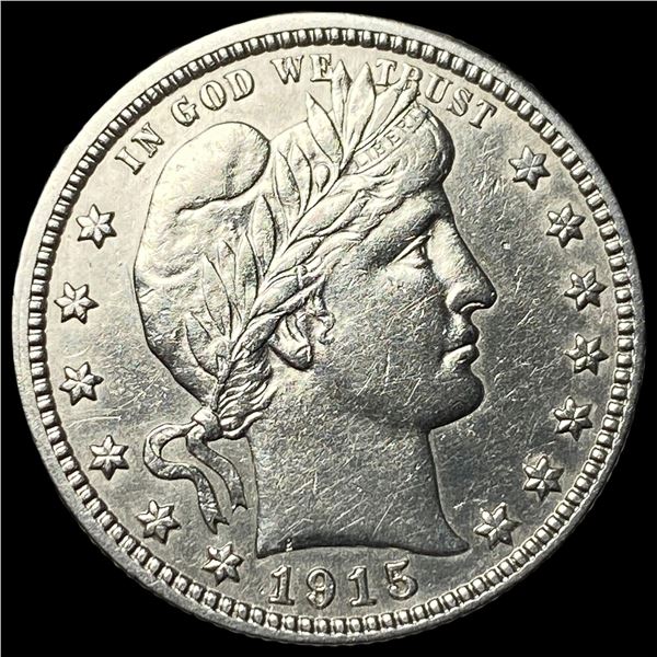 1915 Silver Barber Quarter UNCIRCULATED