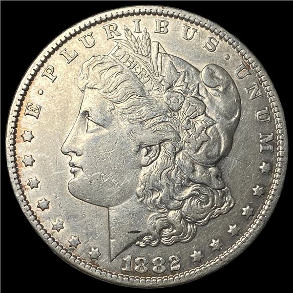 1882 Silver Morgan Dollar CLOSELY UNCIRCULATED