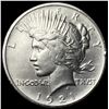 Image 1 : 1921 Silver High Relief Peace Dollar HIGH GRADE