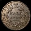 Image 2 : 1835 Copper Half Cent UNCIRCULATED