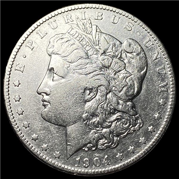 1904-S Silver Morgan Dollar NEARLY UNCIRCULATED