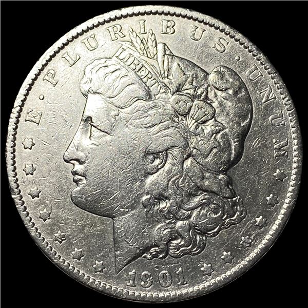 1901 Silver Morgan Dollar NEARLY UNCIRCULATED