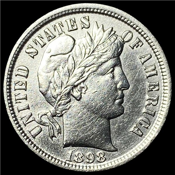 1898 Silver Barber Dime UNCIRCULATED