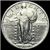 Image 1 : 1923 Silver Standing Liberty Quarter CHOICE AU