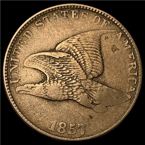 1857 Flying Eagle Cent LIGHTLY CIRCULATED