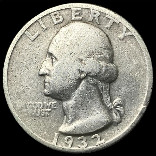 1932-D Silver Washington Quarter LIGHTLY  CIRCULATED