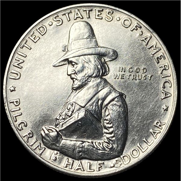 1920 Silver Pilgrim Tercentenary Half Dollar  UNCIRCULATED