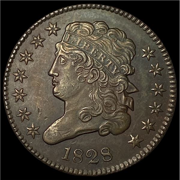 1828 Classic Head Half Cent UNCIRCULATED