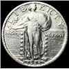 Image 1 : 1925 Standing Liberty Silver Quarter CHOICE  AU
