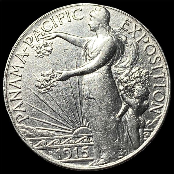 1915-S Silver Panama-Pacific Half Dollar  UNCIRCULATED