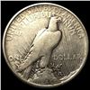 Image 2 : 1921 Silver High Relief Peace Dollar LIGHTLY CIRCULATED
