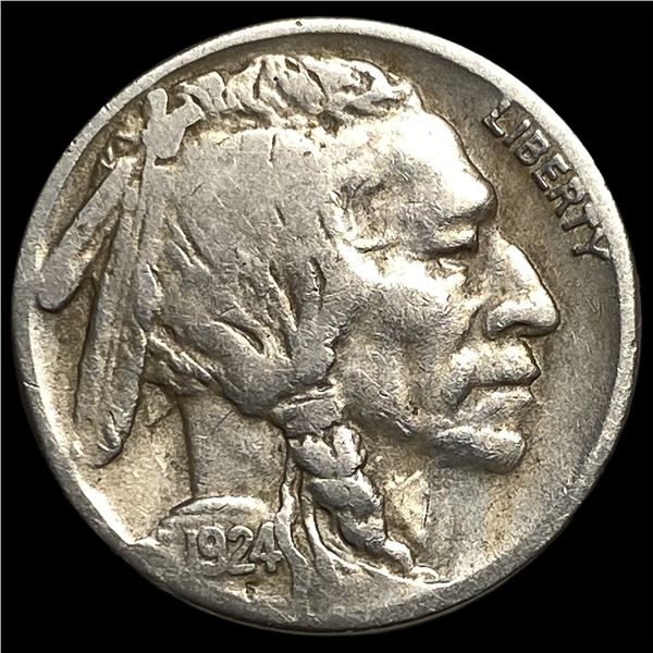 1924-S Buffalo Nickel NEARLY UNCIRCULATED