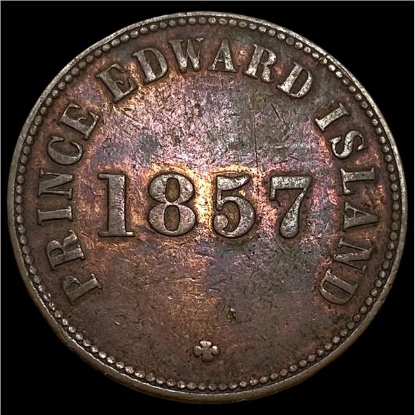 Prince Edward Island 1857 Self-Government  Token UNCIRCULATED