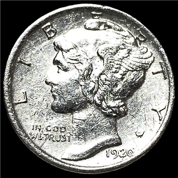 1920-D Silver Mercury Dime UNCIRCULATED