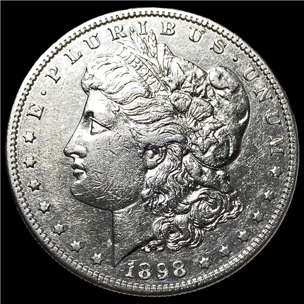 1898-S Morgan Silver Dollar CHOICE AU