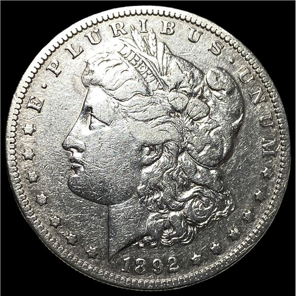 1892-S Silver Morgan Dollar NEARLY  UNCIRCULATED