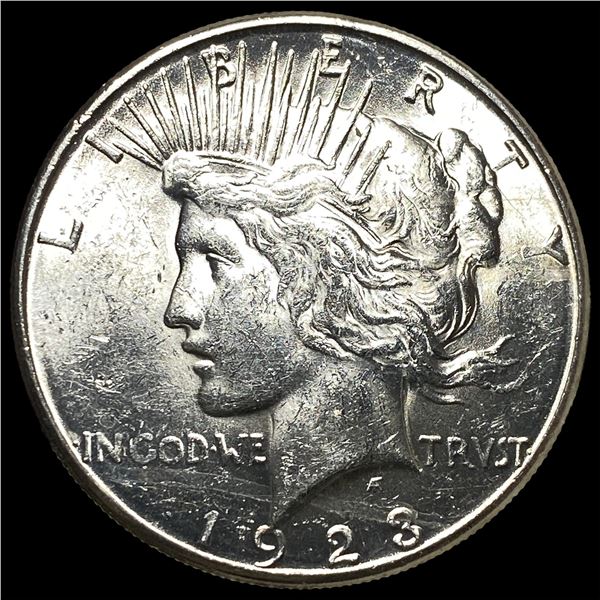 1923-S Silver Peace Dollar CHOICE BU