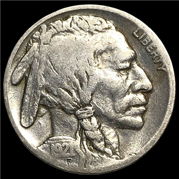 1921-S Buffalo Nickel LIGHTLY CIRCULATED