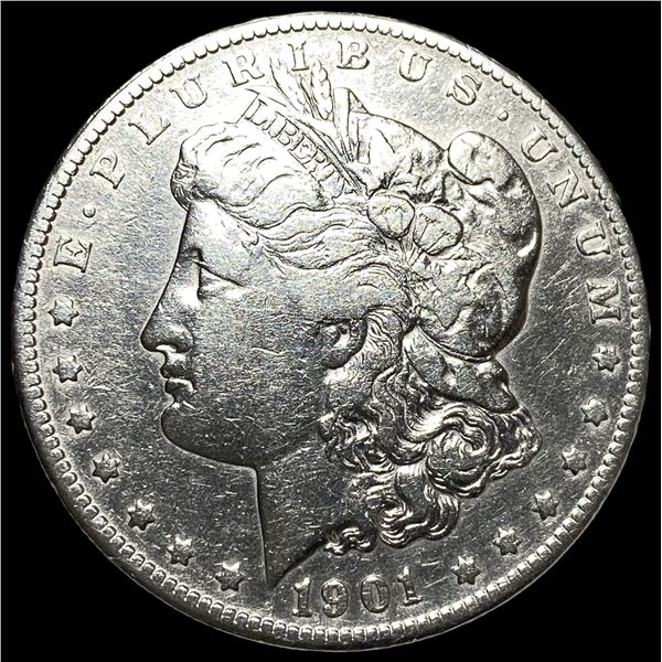1901-S Silver Morgan Dollar NEARLY  UNCIRCULATED
