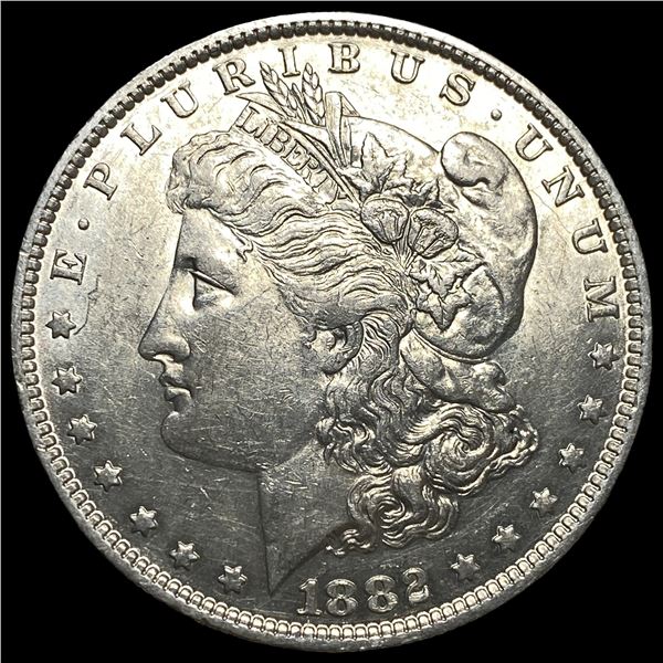 1882-O Silver Morgan Dollar CHOICE AU