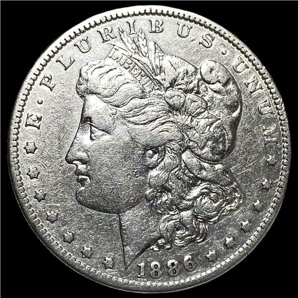 1886-S Morgan Silver Dollar NEARLY UNCIRCULATED