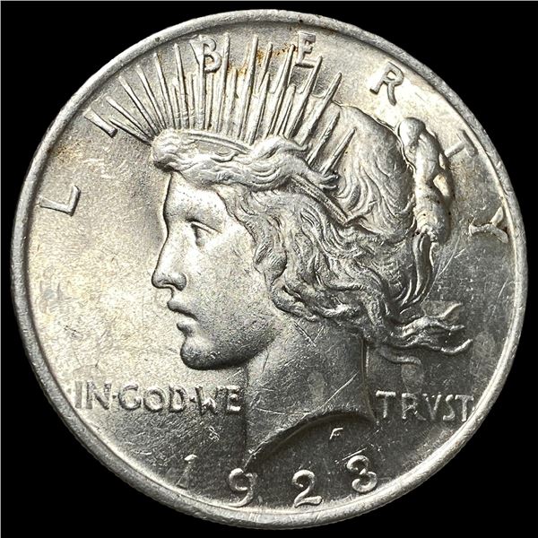 1923 Silver Peace Dollar CHOICE BU