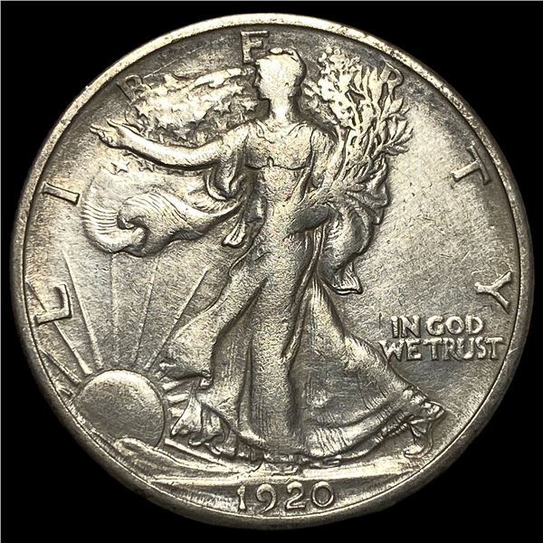 1920-S Silver Walking Liberty Half Dollar  UNCIRCULATED