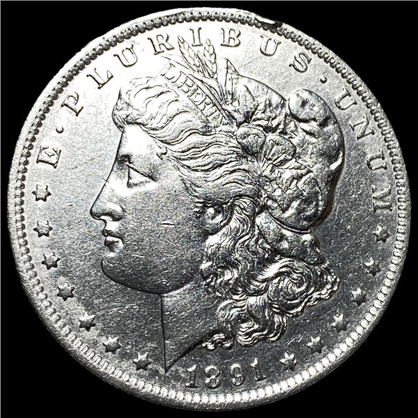 1891-O Silver Morgan Dollar CHOICE AU