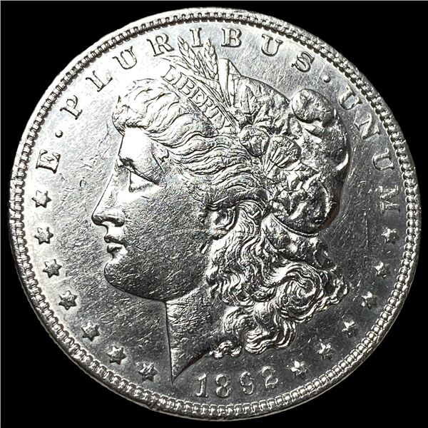 1892 Silver Morgan Dollar CHOICE AU