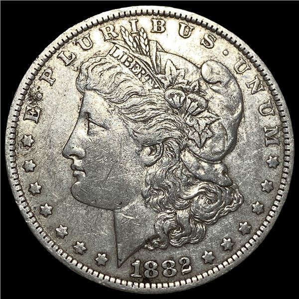 1882-O Morgan Silver Dollar NEARLY  UNCIRCULATED