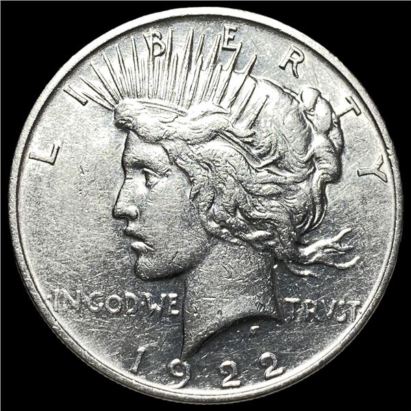 1922 Silver Peace Dollar CHOICE AU