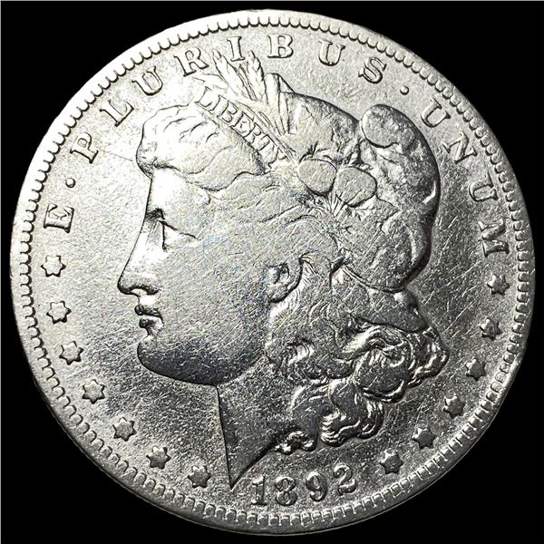 1892-S Silver Morgan Dollar LIGHTLY  CIRCULATED