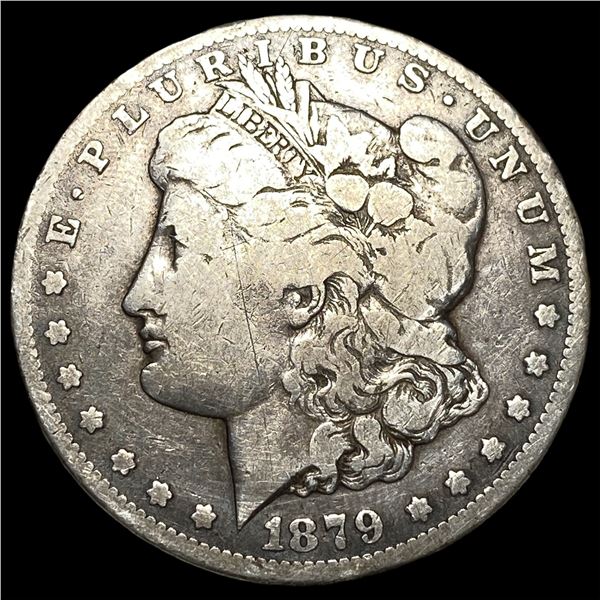 1879-CC Silver Morgan Dollar LIGHTLY  CIRCULATED