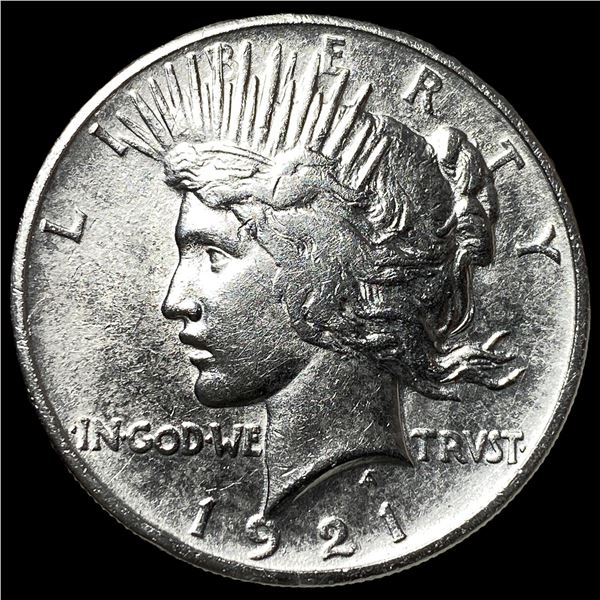 1921 Silver Peace Dollar CHOICE AU